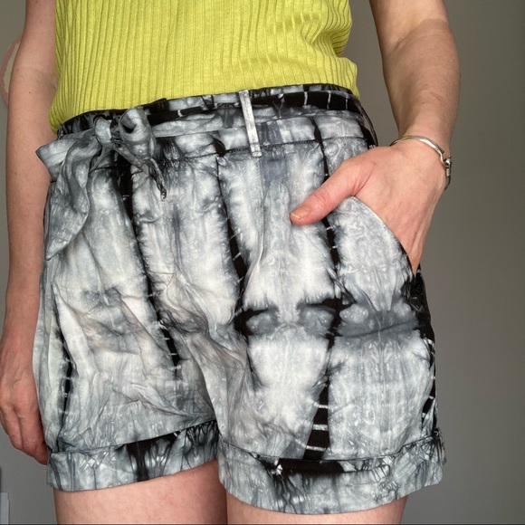 Habitual tie dye shorts black size 29 - Picture 3 of 6